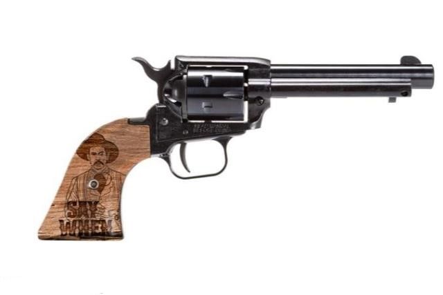 HERITAGE MANUFACTURING Rough Rider 22 LR 4.75" 6rd - Black w/ Doc Holiday Grips